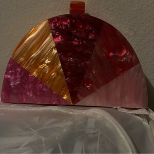 Acrylic Hand bag Vintage Style Disco vibes Shimmer